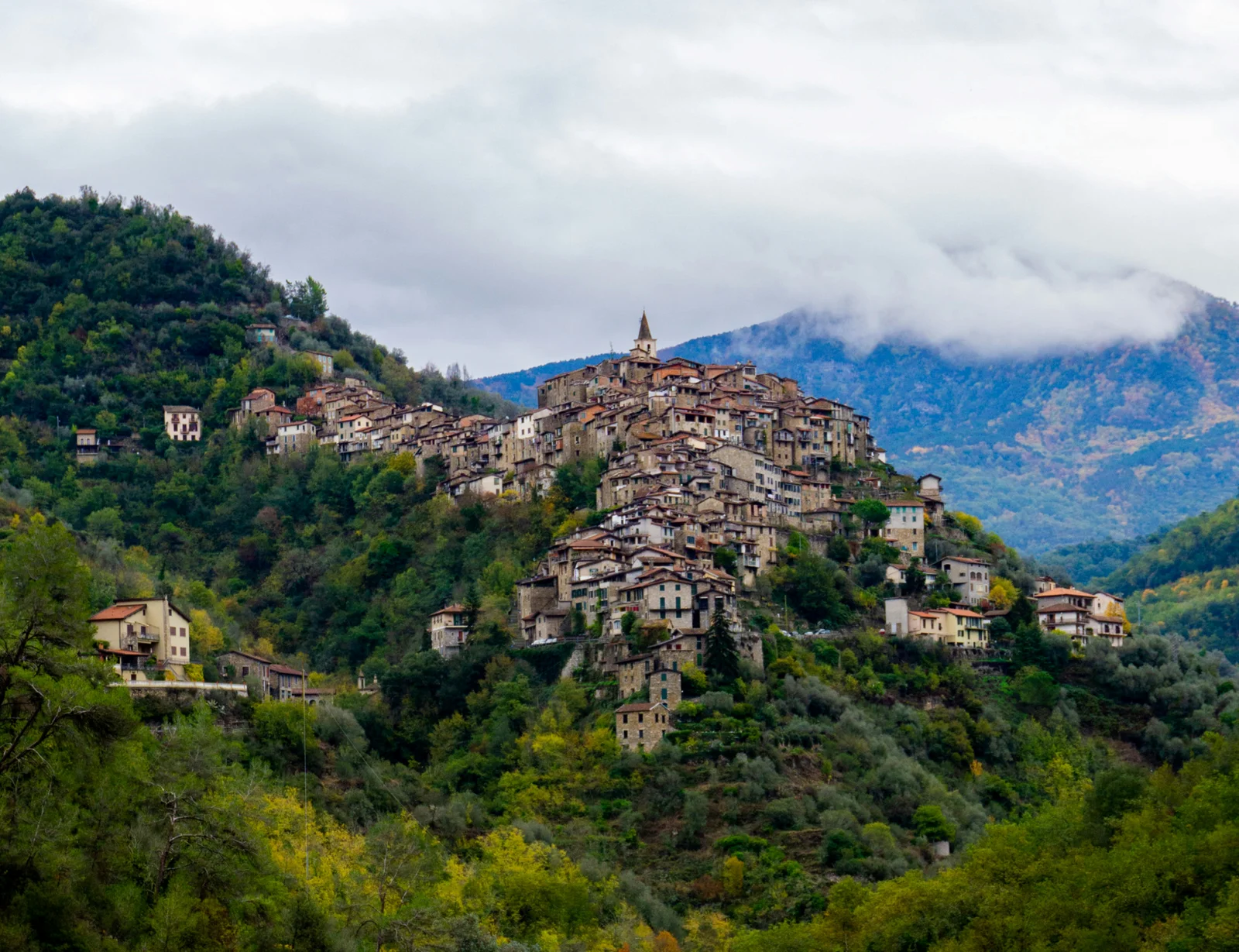 Crinale appenninico tosco-emiliano con Monte Cimone e foreste secolari